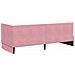 Struttura Letto Angolare con Materasso 2 pcs Grigio Velluto - Foto miniatura 9