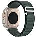 Cinturino Orologio per Apple Watch - Poliestere, Verde - Foto miniatura 1