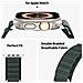 Cinturino Orologio per Apple Watch - Poliestere, Verde - Foto miniatura 4