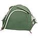 Tenda da trekking con telo impermeabile 2 persona Verde - Foto miniatura 4