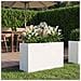 Vaso da giardino Bianco 80 x 30 x 50 cm - Foto miniatura 2