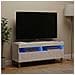 Mobile TV LED Bianco Lucido Legno ingegnerizzato - Foto miniatura 2