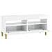Mobile TV LED Bianco Lucido Legno ingegnerizzato - Foto miniatura 5