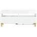 Mobile TV LED Bianco Lucido Legno ingegnerizzato - Foto miniatura 6