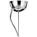 I-ASTRA / S45 - Lampadario sospeso cromato sferico con cristalli 60 watt E27 - Foto miniatura 10