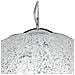 I-ASTRA / S45 - Lampadario sospeso cromato sferico con cristalli 60 watt E27 - Foto miniatura 9