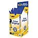 50 Penne A Sfera Bic Cristal Original Inchiostro Blu Medium Punta 1 Mm 1 Box - Foto miniatura 1