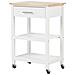 Carrello Cucina Bianco Hiuma - Foto miniatura 1