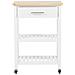 Carrello Cucina Bianco Hiuma - Foto miniatura 7
