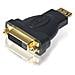 PureInstall PI015, HDMI Type A Male, DVI-D Female, Maschio / femmina, Nero, Oro, 1920 x 1200 Pixel - Foto miniatura 1