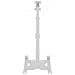 M Small Single 32" Bianco supporto a soffitto per tv a schermo piatto - Foto miniatura 2