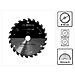 Lama Per Sega Circolare Standard For Wood 160 X 1,5 X 20 / 15,875 Mm - 24 Denti (2608837676) - Foto miniatura 1