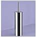 Scopino Wc Con Ciuffo In Setole In Acciaio Inox E Cromall Fe33 Serie Felce - Foto miniatura 1