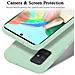 Custodia Compatibile Con Samsung Galaxy A51 4g / M40 In Liquid Verde Chiaro - Coperchio Protettivo In Silicone Tpu Flessibile - Foto miniatura 5