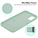 Custodia Compatibile Con Samsung Galaxy A51 4g / M40 In Liquid Verde Chiaro - Coperchio Protettivo In Silicone Tpu Flessibile - Foto miniatura 6