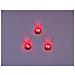 Led Glass 2oz With Dice Play, Red, 3x - Foto miniatura 1