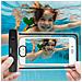 Custodia Cellulare Impermeabile Per Smartphone Universale Nera   1 Confezione - Foto miniatura 12