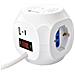 Multipresa A Cubo 4 Posti Con Usb-a E Usb-c Qc3.0 E Ricarica Wireless - Foto miniatura 1