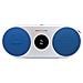 Portatile Ricaricabile P2 Bluetooth Internet Radio Autonomia fino a 15 ore Dual Stereo Pairing Colore Blu / Bianco - Foto miniatura 1
