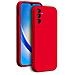 Cover Silicone Per Samsung A54 5g Con Cordino Da Polso Abbinato, Rosso - Foto miniatura 1