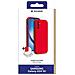 Cover Silicone Per Samsung A54 5g Con Cordino Da Polso Abbinato, Rosso - Foto miniatura 2