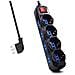 EW3855 prolunghe e multiple 1,5 m 12 presa (e) AC Interno Nero - Foto miniatura 1