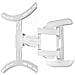 00220835 Supporto Tv A Parete 165,1 Cm (65"") Bianco - Foto miniatura 1
