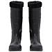 Stivali Da Pioggia Con Calzini Rimovibili Neri Misura 43 Cm Pvc - Foto miniatura 3