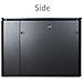 LOGON RDL12U61BL rack 12U Rack indipendenti Nero - Foto miniatura 5