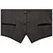 Blazer Gilet In Lana E Seta Elasticizzata Nera - It48 - M - Foto miniatura 5