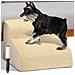 Scale Per Animali Domestici Per Cani E Gatti Di Piccola Taglia, Scale In Schiuma A 2 Gradini Con Rivestimento Rimovibile, Include Rullo Antipelucchi - Foto miniatura 1