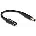 Cavo adattatore per portatile Cavo di ricarica USB Type-C femmina per Dell 4,5 x 3,0 mm maschio 15 cm - Foto miniatura 1