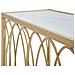 Tavolo Consolle Mf621 - Oro - Metallo - 160x40x79 Cm - Foto miniatura 6