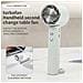 Ventilatore Da Collo Portatile, Ventola Senza Pale Pieghevole Con Rotazione A 90° White - Foto miniatura 6