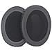 Cuscinetti Auricolari Ovali Premium In Pelle Proteica - 105x85mm (confezione Da 2) - Foto miniatura 5