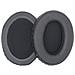 Cuscinetti Auricolari Ovali Premium In Pelle Proteica - 105x85mm (confezione Da 2) - Foto miniatura 6