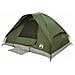 Tenda da Campeggio a Cupola 2 Persone Verde Oliva Impermeabile - Foto miniatura 5