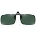 Grandi Occhiali Da Sole Clip-on Mercury Bianchi Per Occhiali Da Vista Darkgreen - Foto miniatura 3