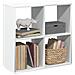 Libreria Divisorio Bianca 69,5x29x69,5 cm in Truciolato - Foto miniatura 2