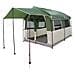 Tenda Familiare con tetto Verde e Bianco 324 x 255 x 230 cm - Foto miniatura 1