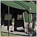 Tenda Familiare con tetto Verde e Bianco 324 x 255 x 230 cm - Foto miniatura 3