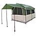 Tenda Familiare con tetto Verde e Bianco 324 x 255 x 230 cm - Foto miniatura 4