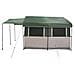 Tenda Familiare con tetto Verde e Bianco 324 x 255 x 230 cm - Foto miniatura 5