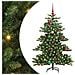 Albero di Natale Artificiale con Rami Pieghevoli Verde 150 cm - Foto miniatura 1