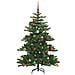 Albero di Natale Artificiale con Rami Pieghevoli Verde 150 cm - Foto miniatura 6