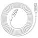Cavo Usb-c A Usb-c 60w Power Delivery 3a 150cm Modello Armor Link, Bianco - Foto miniatura 1