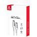 Cavo Usb-c A Usb-c 60w Power Delivery 3a 150cm Modello Armor Link, Bianco - Foto miniatura 4