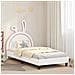 Struttura letto bambini con testata Bianco 90 x 200 cm PU - Foto miniatura 2