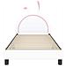 Struttura letto bambini con testata Bianco 90 x 200 cm PU - Foto miniatura 5
