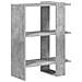 Libreria Grigio cemento 52 x 25 x 71,5 cm Legno multistrato - Foto miniatura 1